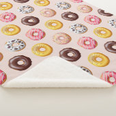 Couverture Sherpa Motif Boutique de boulangerie Donut (3/4)