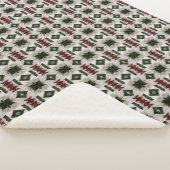 Couverture Sherpa Motif brillant (3/4)