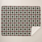 Couverture Sherpa Motif brillant (Devant (Horizontal))