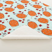 Couverture Sherpa Motif canadien de sirop d'érable (3/4)