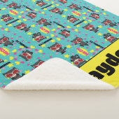 Couverture Sherpa Motif Chibi Catwoman (3/4)