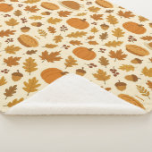 Couverture Sherpa Motif classique de Thanksgiving (3/4)