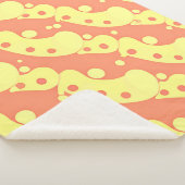 Couverture Sherpa Motif d'abstraction coloré éblouissant (3/4)