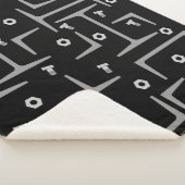 Couverture Sherpa Motif d'acier structurel (3/4)