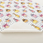 Couverture Sherpa Motif de bouteille de Parfum (3/4)