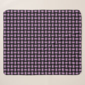Couverture Sherpa Motif de brasage noir violet (Devant (Horizontal))