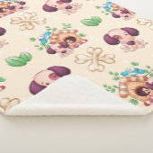 Couverture Sherpa Motif de chien adorable (3/4)