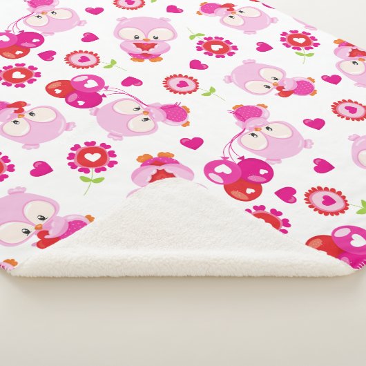Couverture Sherpa Motif De Chouettes, Chouettes Mignonnes, Chouettes (3/4)