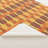 Couverture Sherpa Motif de clé verticale (3/4)