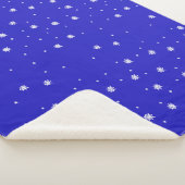 Couverture Sherpa Motif de danse Snowflake (3/4)