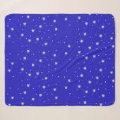 Couverture Sherpa Motif de danse Snowflake (Devant (Horizontal))
