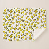 Couverture Sherpa Motif de design classique Woodstock (Devant (Horizontal))