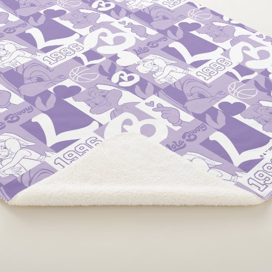 Couverture Sherpa Motif de grille Lola '96 (3/4)