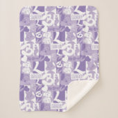 Couverture Sherpa Motif de grille Lola '96 (Devant)