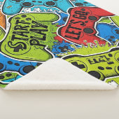 Couverture Sherpa Motif de Joueur (3/4)