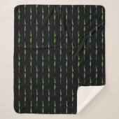 Couverture Sherpa Motif de la ferme Gator (Devant)