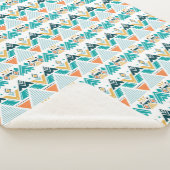 Couverture Sherpa Motif de la tribu Aztec (3/4)