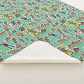 Couverture Sherpa Motif de l'autocollant rétro Goonies (3/4)