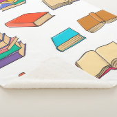 Couverture Sherpa Motif de livre (3/4)