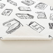 Couverture Sherpa Motif de livre (3/4)
