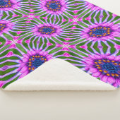 Couverture Sherpa Motif de marguerite esthétique (3/4)