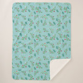 Couverture Sherpa Motif de Noël 126 (Devant)