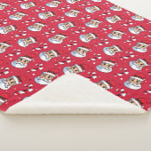 Couverture Sherpa Motif de Noël 89 (3/4)