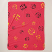 Couverture Sherpa Motif de points 12 (Devant)