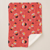 Couverture Sherpa Motif de Red Elmo (Devant)