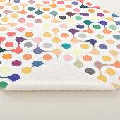 Couverture Sherpa Motif de structure moléculaire (3/4)