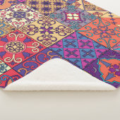 Couverture Sherpa Motif de style Talavera (3/4)