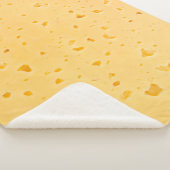 Couverture Sherpa Motif de texture de fromage (3/4)