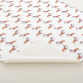 Couverture Sherpa Motif de vol Corgi (3/4)