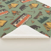 Couverture Sherpa Motif des aventures du camp d'entraînement (3/4)