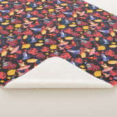 Couverture Sherpa Motif des grenouilles d'amants (3/4)