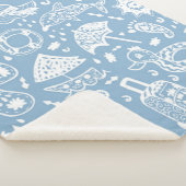 Couverture Sherpa Motif d'été (3/4)