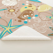 Couverture Sherpa Motif d'été (3/4)