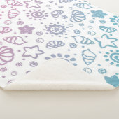 Couverture Sherpa Motif d'été (3/4)