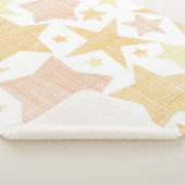 Couverture Sherpa Motif d'étoiles (3/4)
