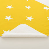 Couverture Sherpa Motif d'étoiles (3/4)