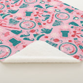 Couverture Sherpa Motif d'icône encadrée Elf Holiday (3/4)