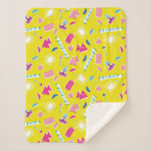 Couverture Sherpa Motif d'icône Neon FRIENDS™