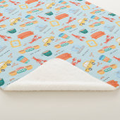 Couverture Sherpa Motif d'icônes Classiques FRIENDS™ (3/4)