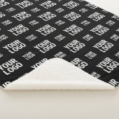 Couverture Sherpa Motif d'image, de design ou de logo d'entreprise é (3/4)