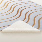 Couverture Sherpa Motif d'or 3 (3/4)