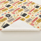 Couverture Sherpa Motif du cinéma (3/4)