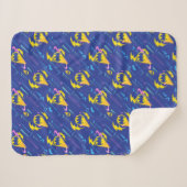 Couverture Sherpa Motif du signal de chauve-souris Batman (Devant (Horizontal))