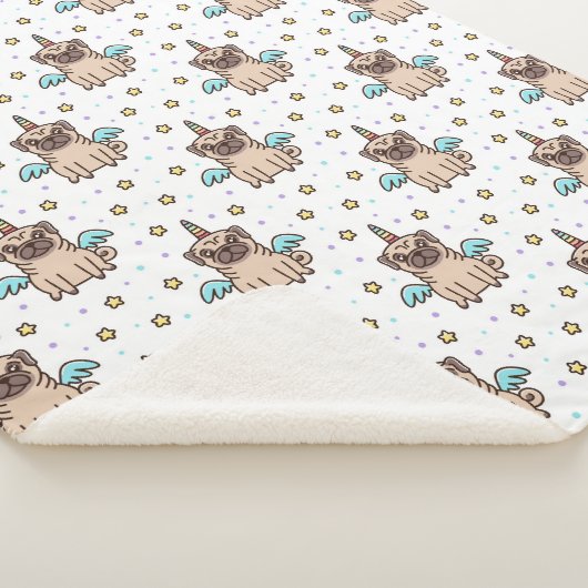 Couverture Sherpa Motif d'Unipug (3/4)