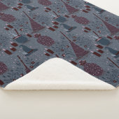Couverture Sherpa Motif ensorcelant de Halloween sous la lune (3/4)