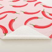 Couverture Sherpa Motif épicé Red Chili (3/4)